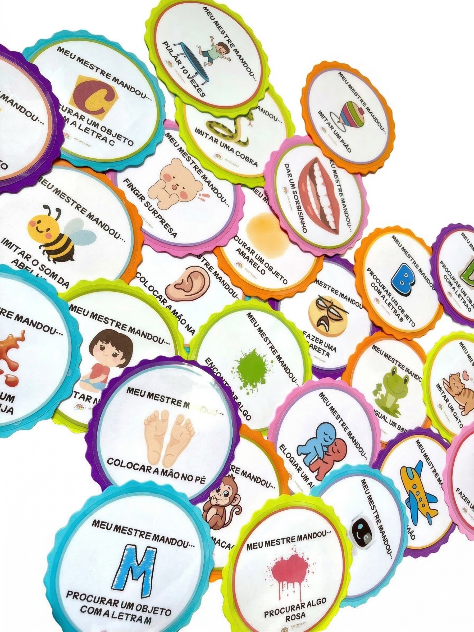 30 fichas Meu Mestre Mandou 1