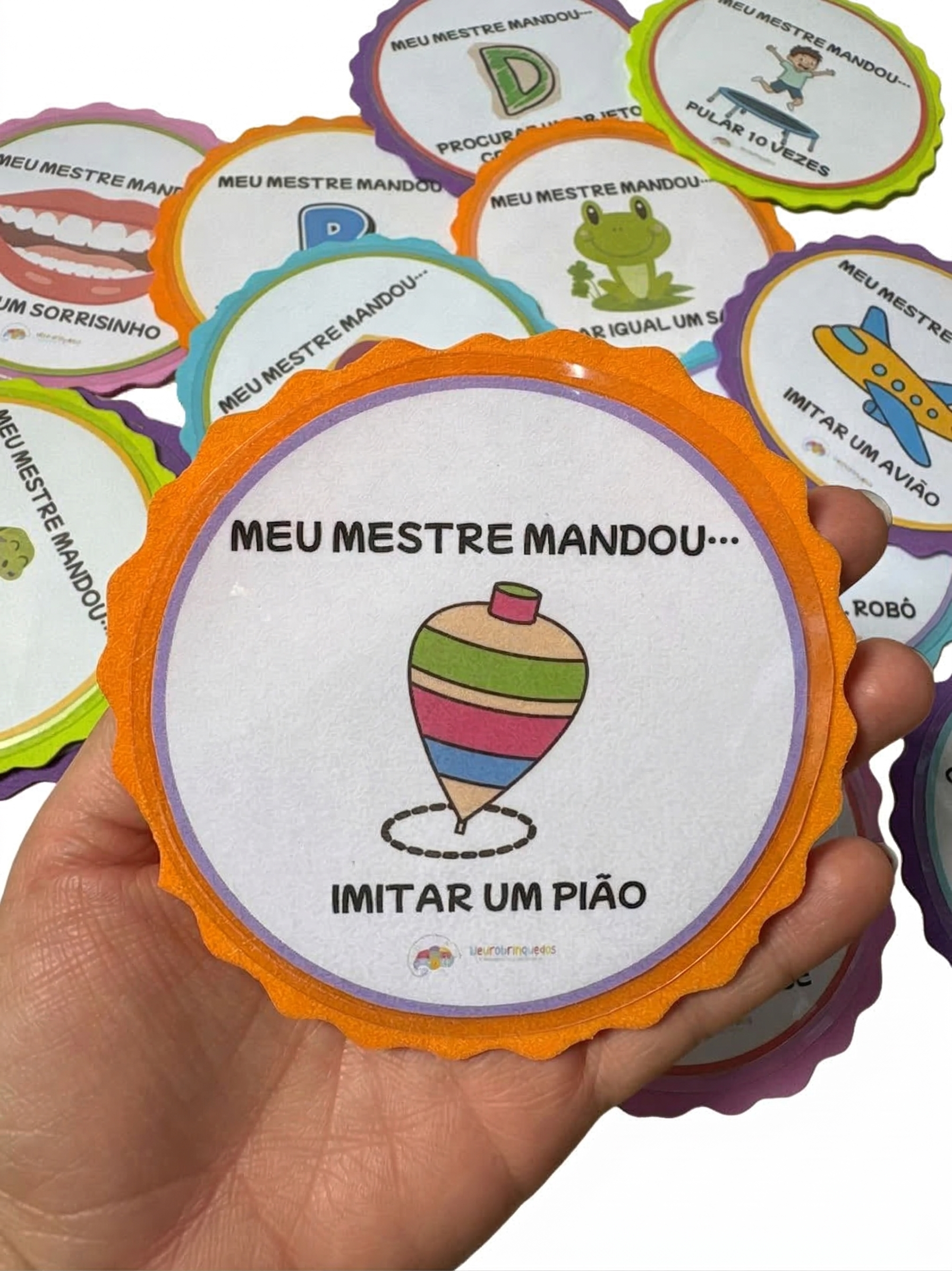 30 fichas Meu Mestre Mandou 5